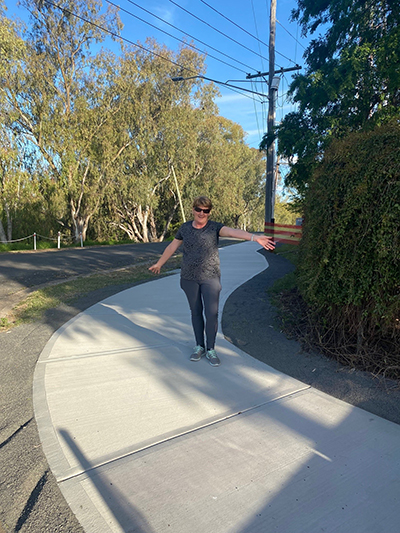 Bank Street Shared Pathway Moree