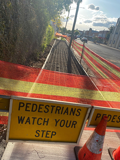 Bank Street Shared Pathway Moree