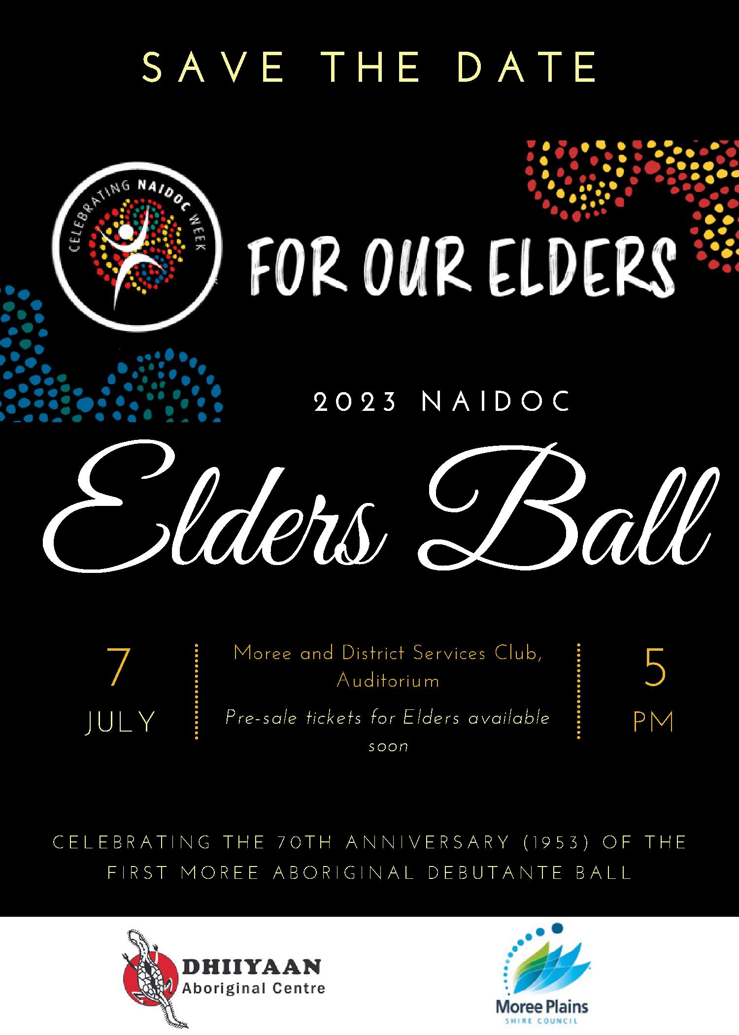 Elders Ball Save the Date