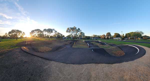 Pump Track at Livvis Place Jacaranda Park 