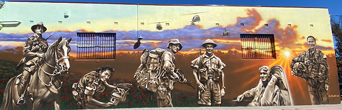  Moree ANZAC Mural