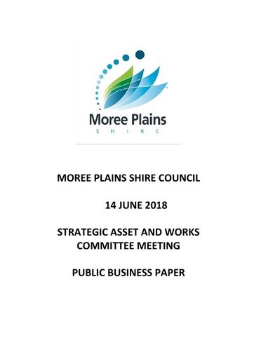 Public Business Paper Strategic Asset and Works Committee Meeting 14 June 2018