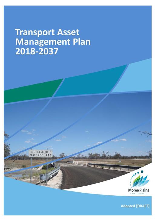 Draft Transport Asset Management Plan  s1  v1 (2018 to 2037)