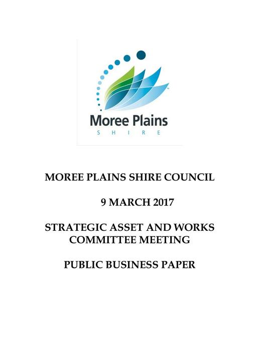 Public Business Paper  Works Committee Meeting 9 March 2017